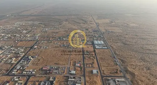 An industrial land in the Al Bataih area with a prime location, entrance from Al Dhaid Road and Khorfakkan Road, owned by a Gulf national