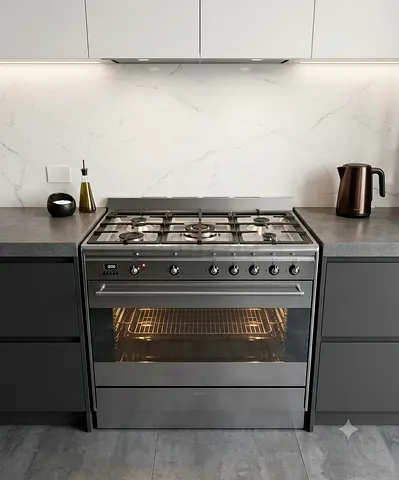 SMEG 90cm Gas & Electric Cooker – Good Condition | Premium Italian Appliance