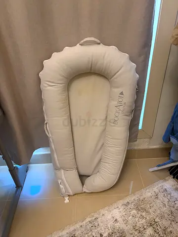 DockATot luxe+ original Baby Lounger / Portable Infant Nest - Light Grey