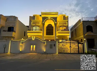 Two Living Rooms | Outdoor Garden | Waterfall | Opposite Al Hamidiya Park | Pergola with Garden Cha
