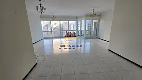 English Title: Spacious 3BR Apartment with Balcony, Panoramic Open View & Free AC in Al Majaz 2
