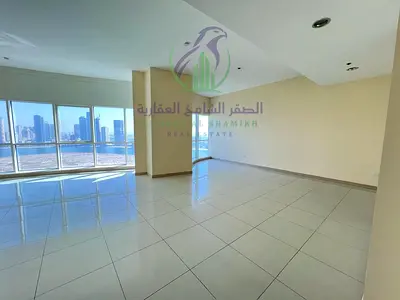 3 غرف وصالة بالخـان، إطلالة بحرية بالكامل، 4 حمامات، خزائن، غرفة خادمة ماستر، تكييف وباركينغ وجيم ومسبح مجاني، دفعات سهلة.