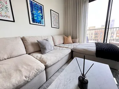 Full Living Room Set - Couch + table + carpet