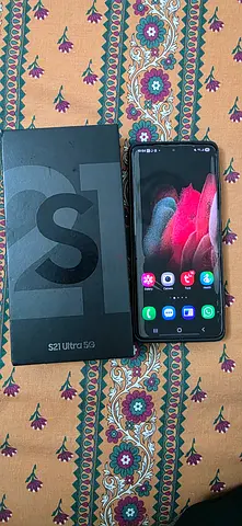 Samsung Galaxy S21 Ultra 5G TDRA with Box - Excellent Condition Like New