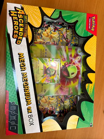Pokémon TCG Mega Meganium ex Box - Ascended Heroes sealed set