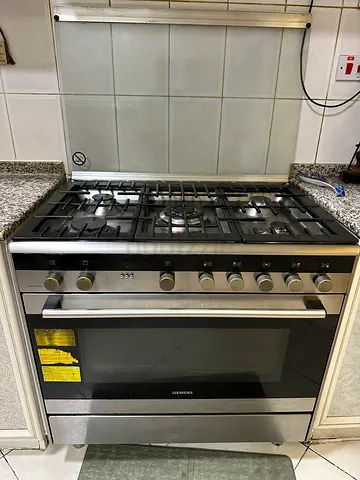 Siemens 5-Burner Gas Cooker with Oven