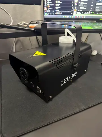 LED-300 Mini Party Fog/Smoke Machine - Compact DJ Effect Light