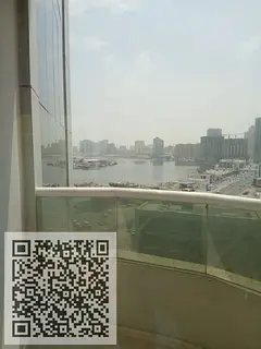 Two-bedroom apartment with a living room and creek view in Orient Towers.