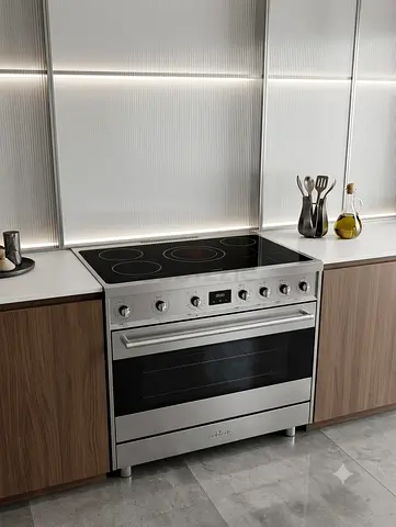 SMEG C91MX2 90cm Induction Cooking Stove – Latest Model | Premium Italian Design
