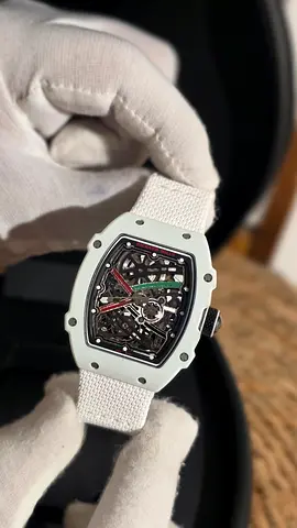 Richard Mille Rm 67-02 uae edition (V13) white carbon white band watch