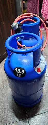 Adnoc LPG  Cylinder 2 nos, Regulator(adnoc) + hose