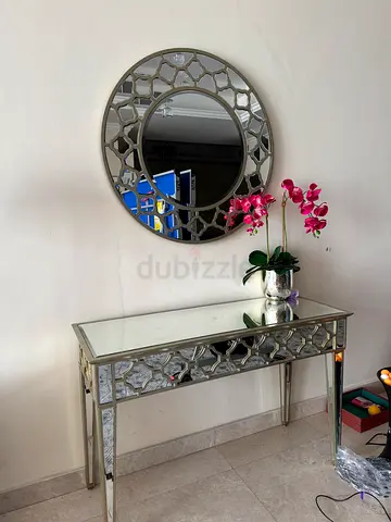 Home Centre Casablanca Console Table with Mirror