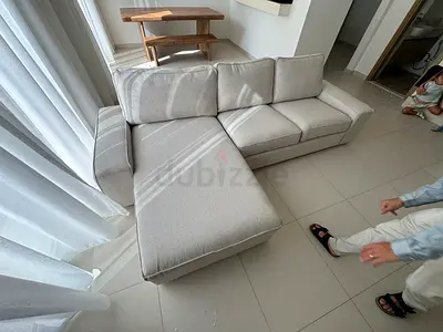 IKEA Kivik L shape Sofa Beige
