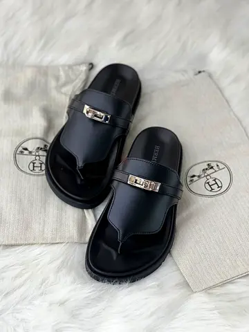 Hermes men's sliders
