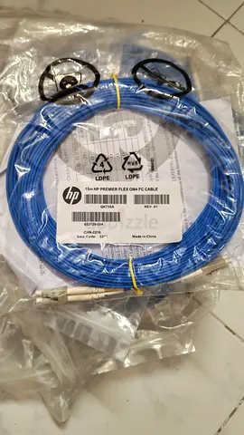 14x Brand New Sealed HPE Premier Flex 15m OM4 Fiber Cables (QK735A)