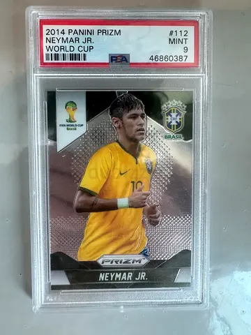 PSA Graded Neymar Jr. World Cup Football Card (Brazil) -