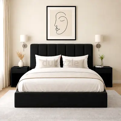 New Queen size bed storage bed with mattress good quality Queen bed strong bed