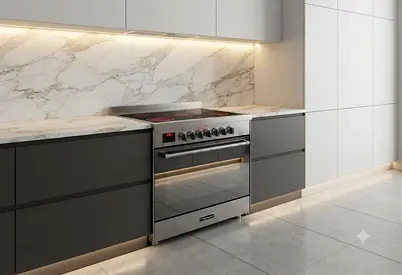 Bompani 90x60cm Electric Stove – Made in Italy | Premium Cooking Range