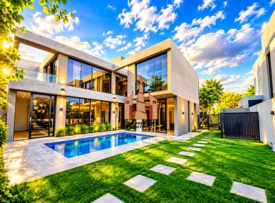 Modern Luxurious 4-BHK Villa with Private Pool in Kaya Masaar