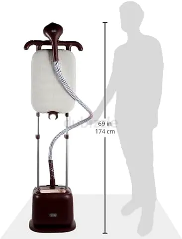 BLACK DECKER Double Pole Garment Steamer GSTD2450 B5