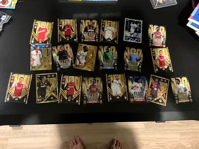 Collection of Football Trading Cards (Gold/Elite Inserts) - 20 Cards, negotiable