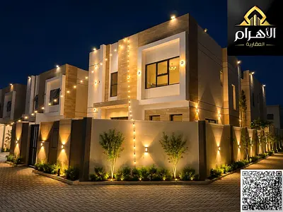 Corner villa for sale in Ajman, Al Helio 2 area – 3 bedrooms. Price includes registration fees and is negotiable.