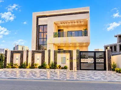 Luxury villa – registration fees included – in a prime location – close to all amenities – excellent finishing – the best in Ajman