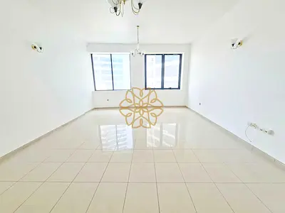 A/c Free Lahwish 2 bhk just 52k Two Full Bathrooms near Buhaira Corniche near dubai.