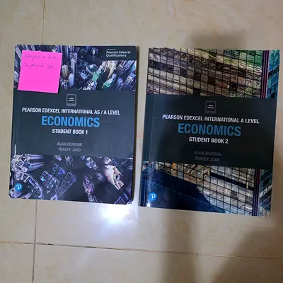 Pearson Edexcel IAL Economics Student Books 1 & 2 (Bundle