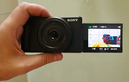 Sony camera ZV-1F 4K for cheap