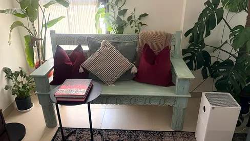 Urgent sale required !! Carved Wooden Bench