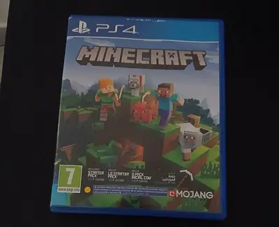 Minecraft playstation 4 disk (ps4) - perfect condition- ajman