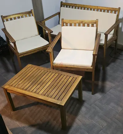 Sofa with centre table