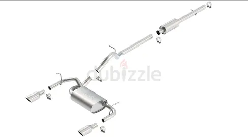 BORLA Stainless Steel full exhaust for WRANGLER JEEP 4 doors