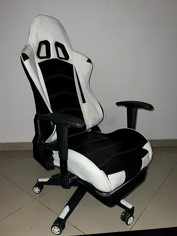 Mosco Gaming Chair White/Black
