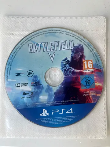 Battlefield V (PS4) original game disc - Excellent condition without packaging