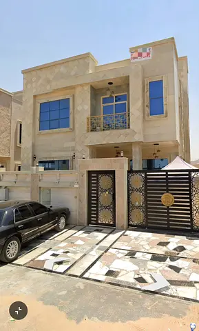 🏡✨ Fully furnished villa for rent in Al Zahia – Ajman ✨🏡 (Ground floor + First floor + Roof) –