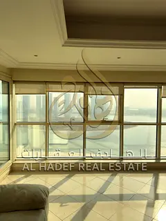 Annual Rent in Al Khan, Sharjah – Spacious 2 Master Bedroom Apartment with Large Living Room and M