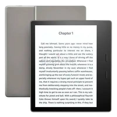 Amazon Kindle Oasis e-Reader 9th Generation - 7-inch, Wi‑Fi (Black/Silver) - Like New