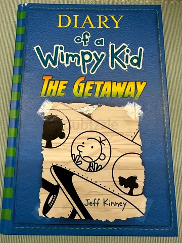 Diary of a Wimpy Kid book - The Getaway (hardcover)