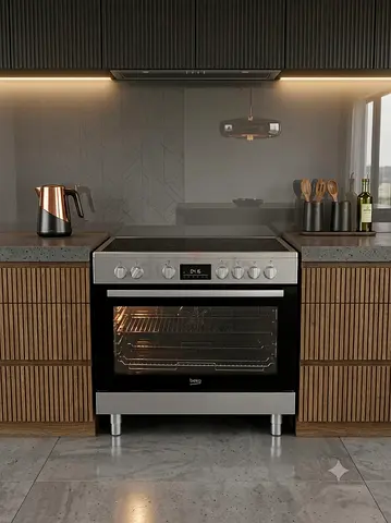 Beko 90x60cm Electric Ceramic Cooker – Excellent Condition | Premium Appliance