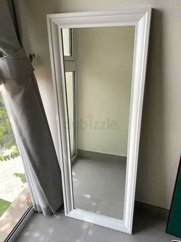 IKEA TOFTBYN White Mirror – 141 × 52 cm