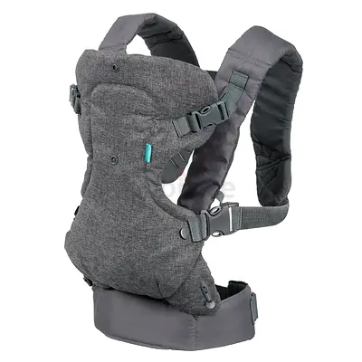 Grey Infantino Ergonomic Front and Back Carrier - Excellent Condition
