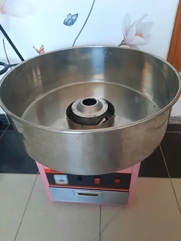 Cotton Candy Machine - Large Stainless Bowl, Electric