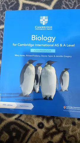 A level biology course book