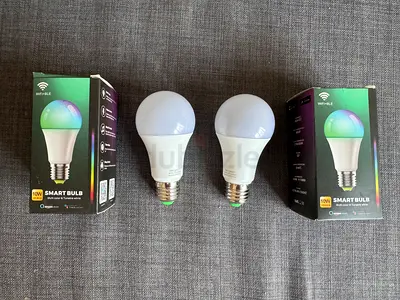 2 Smart Multi-color LED Bulbs 10W – WiFi + Bluetooth