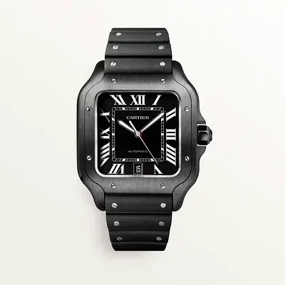 Santos de Cartier "Large Model" Ref. WSSA0039 ADLC - Mint