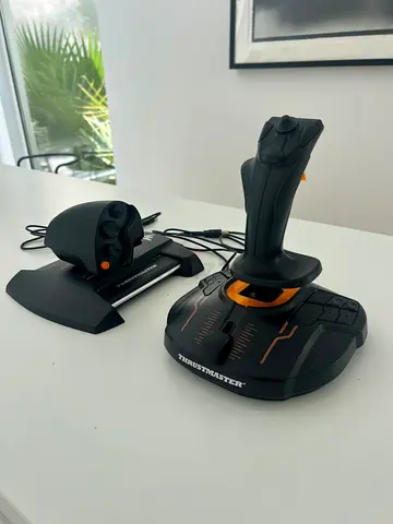 Thrustmaster T16000 joystick and throttle