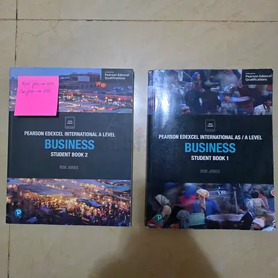 Pearson Edexcel IAL Business Student Books 1 & 2 (Bundle)