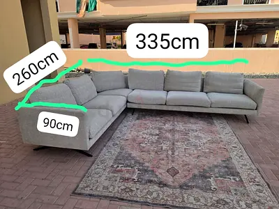 Corner chattals&more L Shape sofa